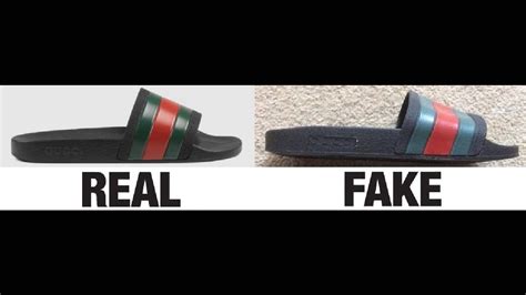 fake gucci slides with box|gucci knockoff slides.